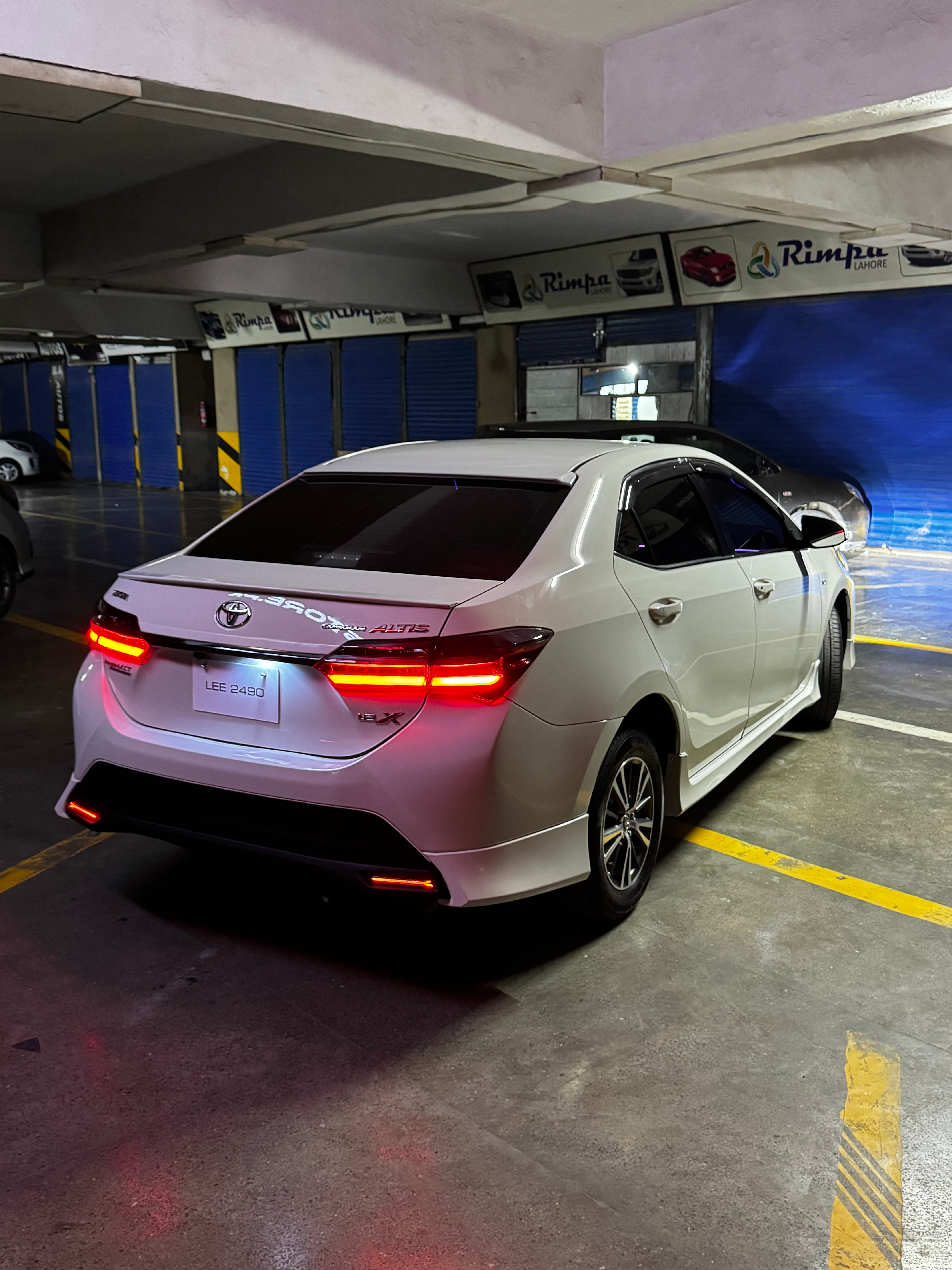 Toyota corolla 2015 Abs plastic lip spoiler non-painted