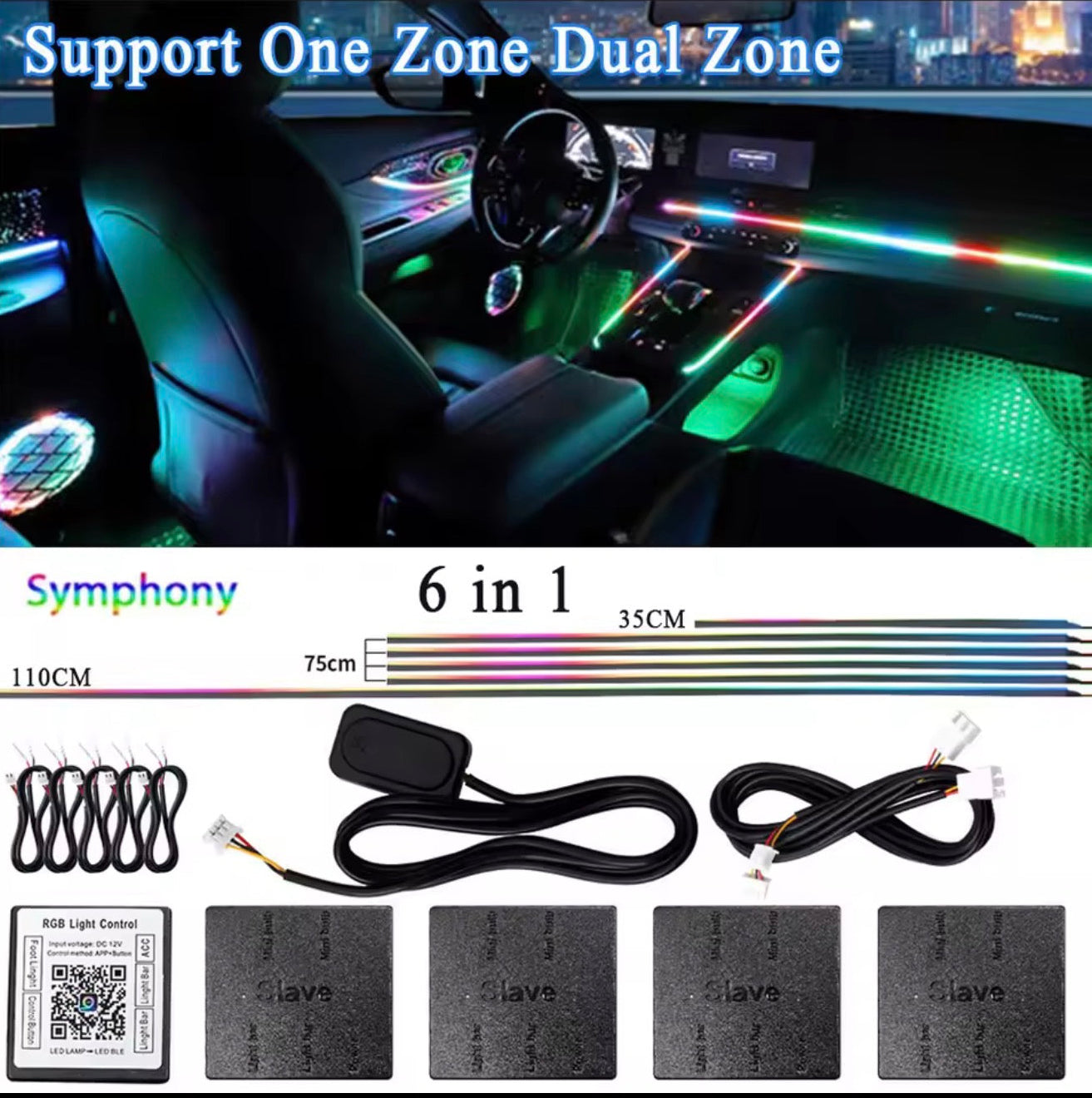 Maxlume Premium Quality Dynamic Ambient Interior Lights