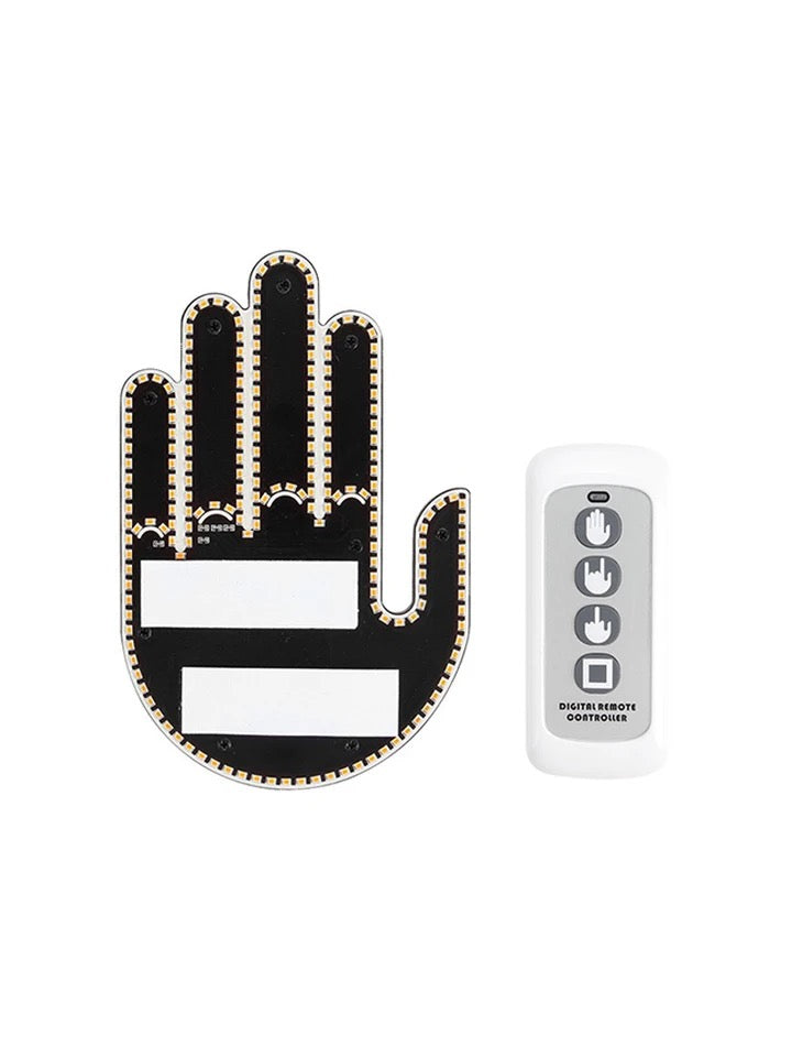 Funny Window Hand Gesture Light