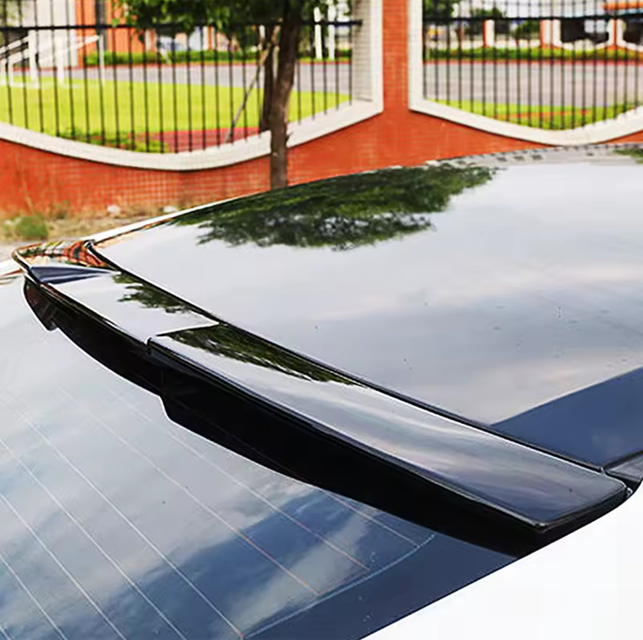 Honda Civic X Abs Plastic Roof Spoiler (non painted )