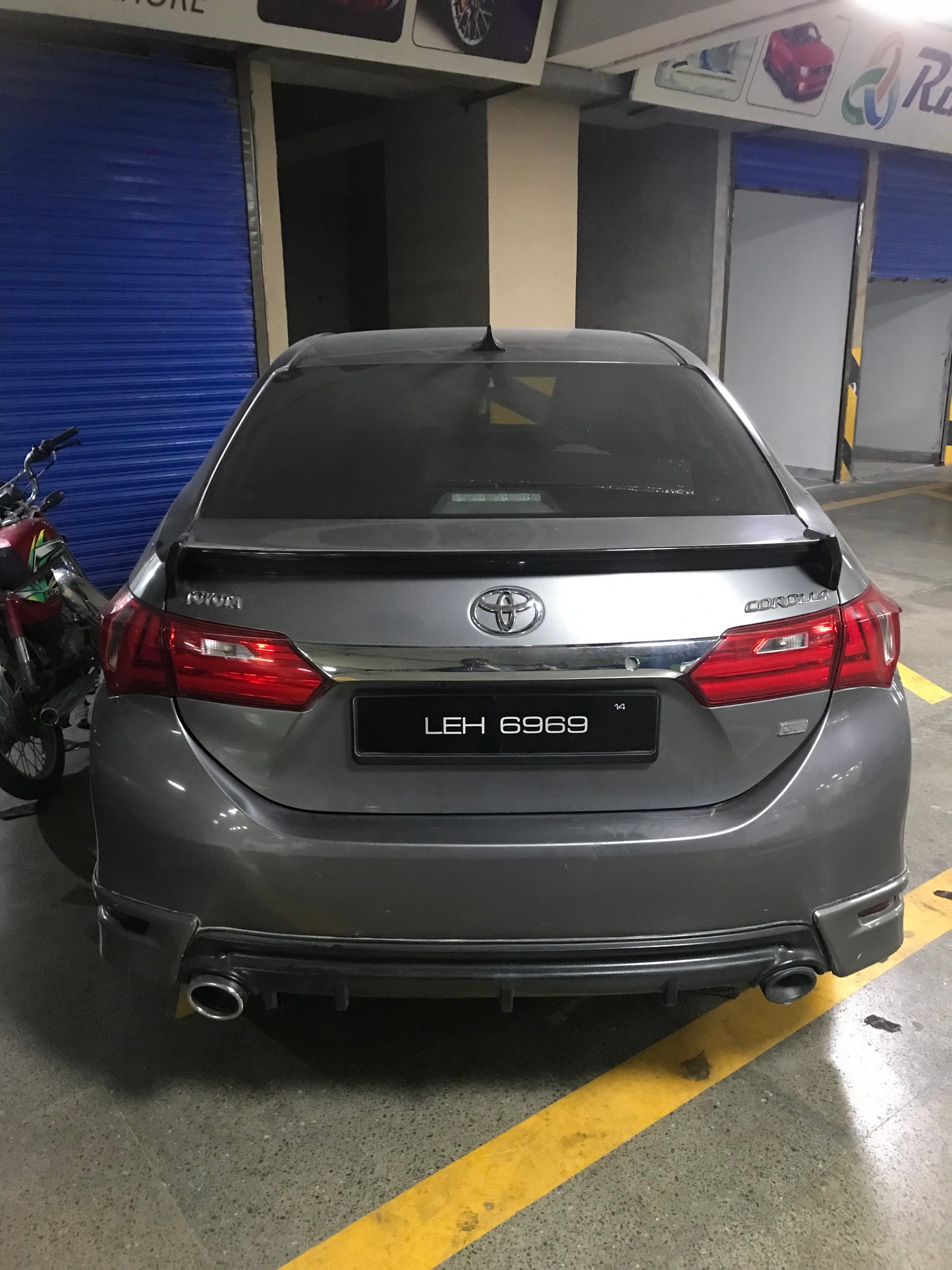Toyota Corolla 2015-2023 Abs Plastic TRD Spoiler