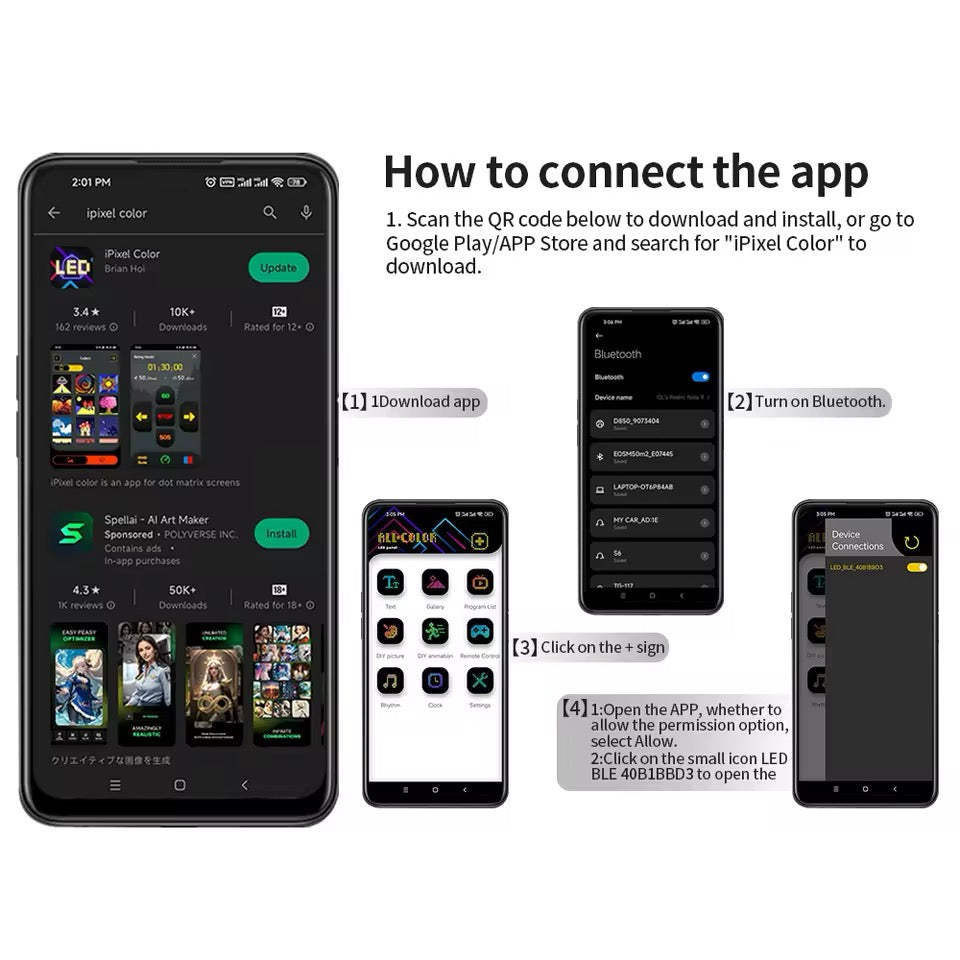 Universal Led Matrix Pannal