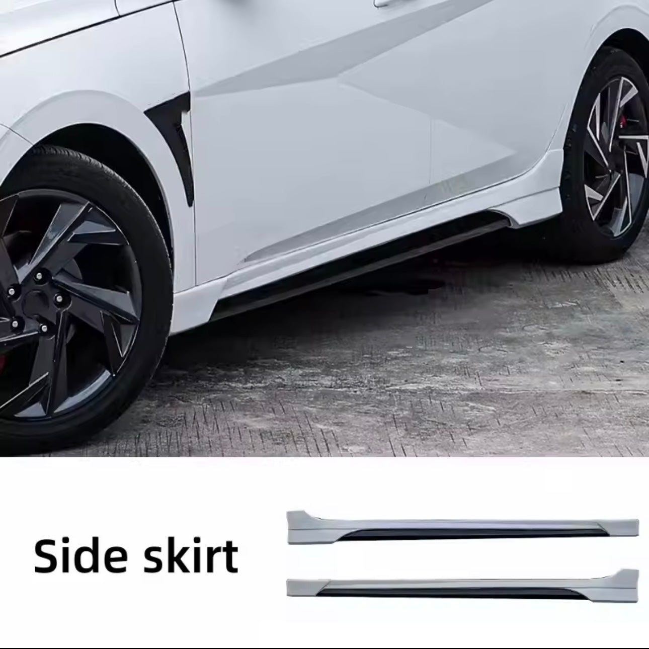 Hyundai Elantra Hybrid 2025 Abs Plastic Bodykit