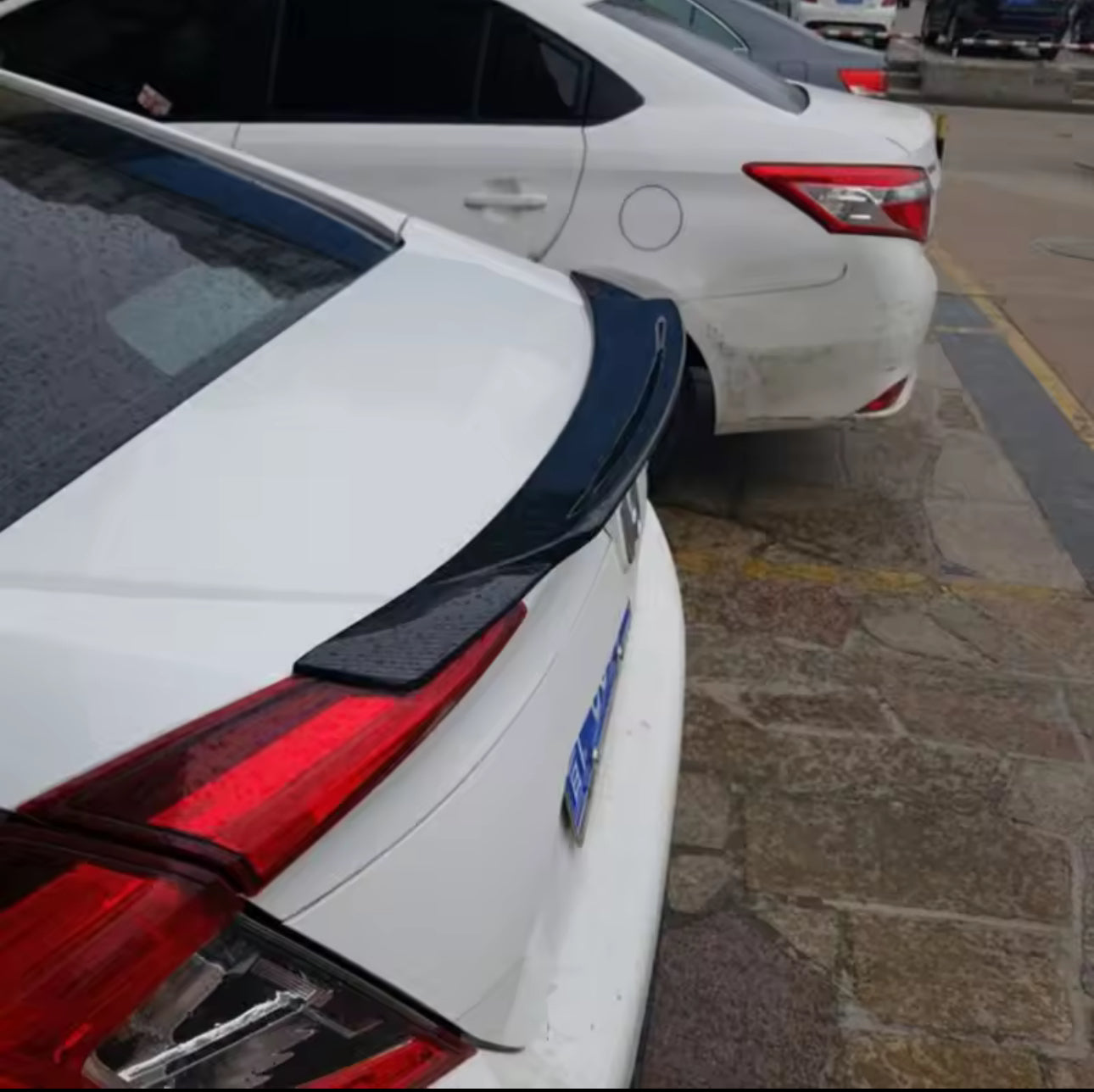 Honda Civic x Lip Ducktail Spoiler Abs Plastic