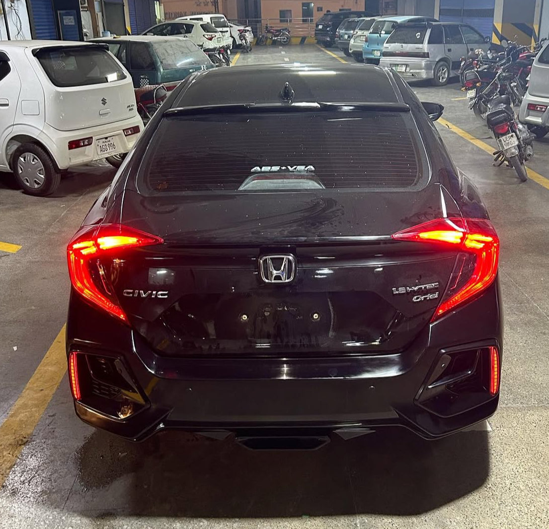 Honda Civic X Si Bumpers Abs Plastic V2