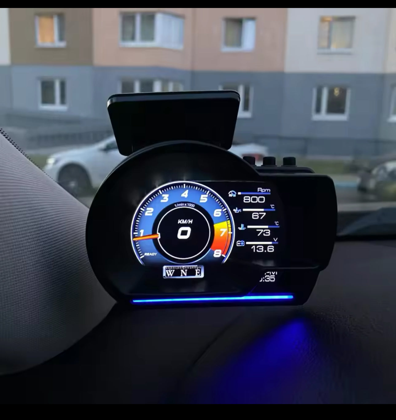 Car Head Up Display OBD2 Smart Car HUD - F15