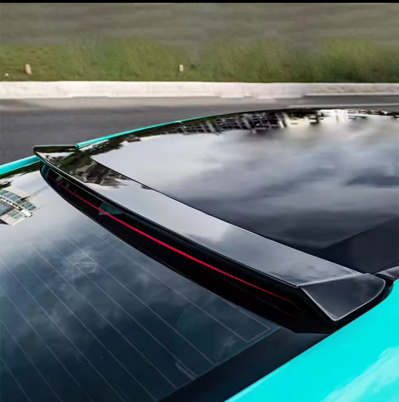 Honda Civic X Roof Spoiler Simple Style