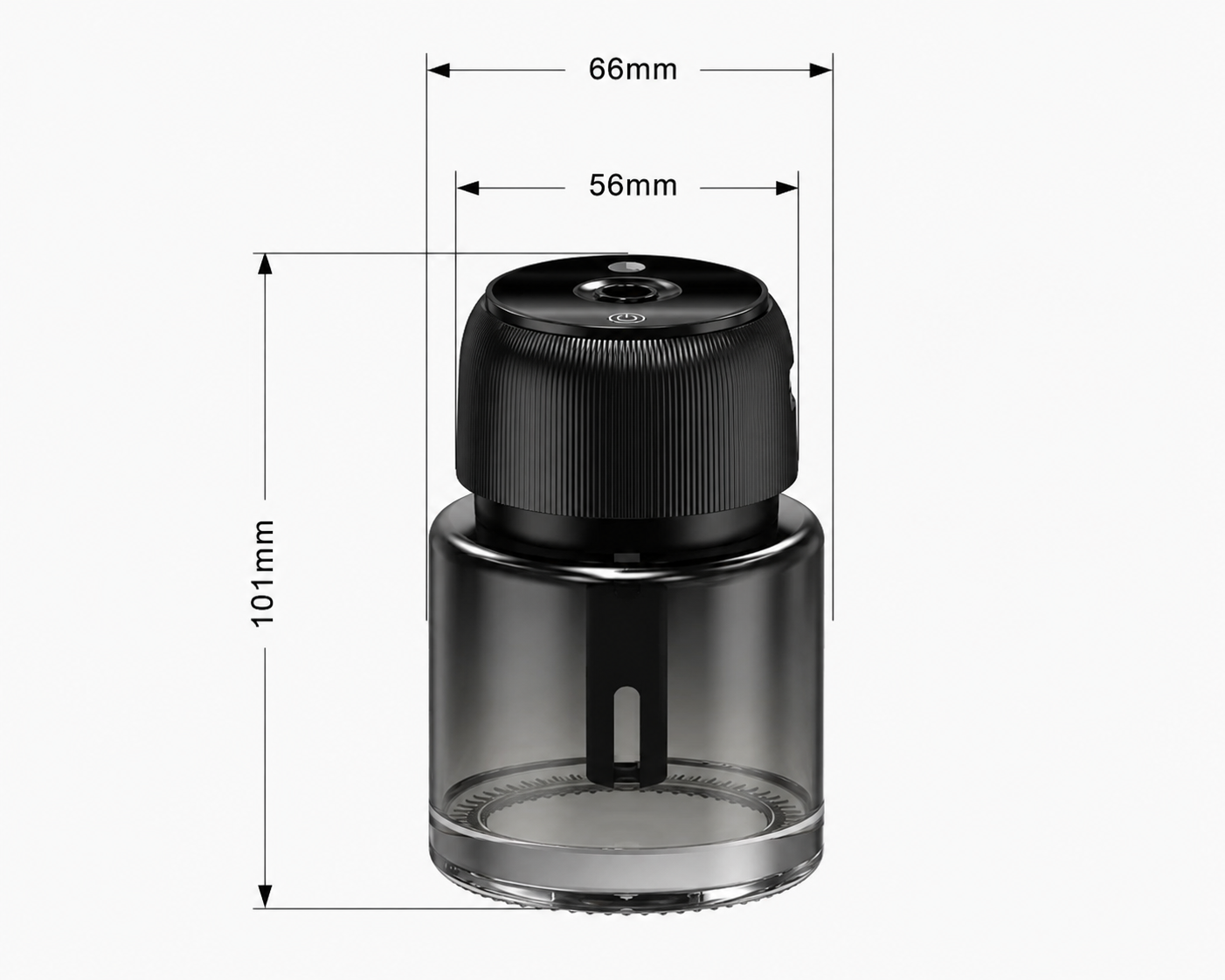 Smart Electric Car Air Fragrance | Rechargeable Aroma Mist Dispenser