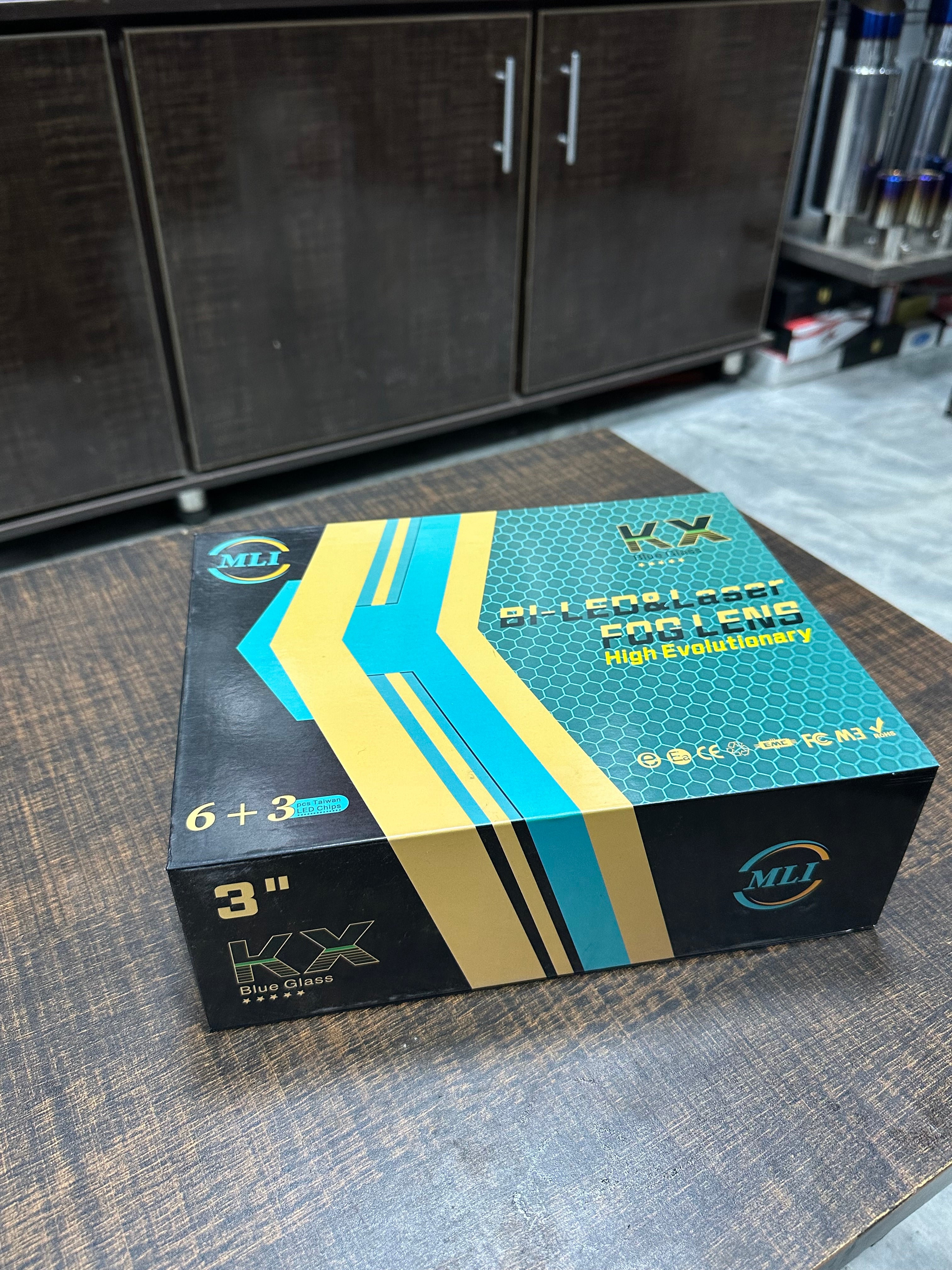 Premium Quality Bright Fog Light Projectors - 2PCs