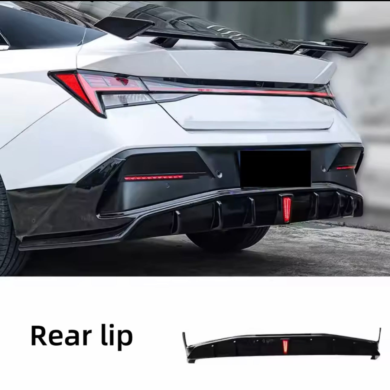 Hyundai Elantra Hybrid 2025 Abs Plastic Bodykit
