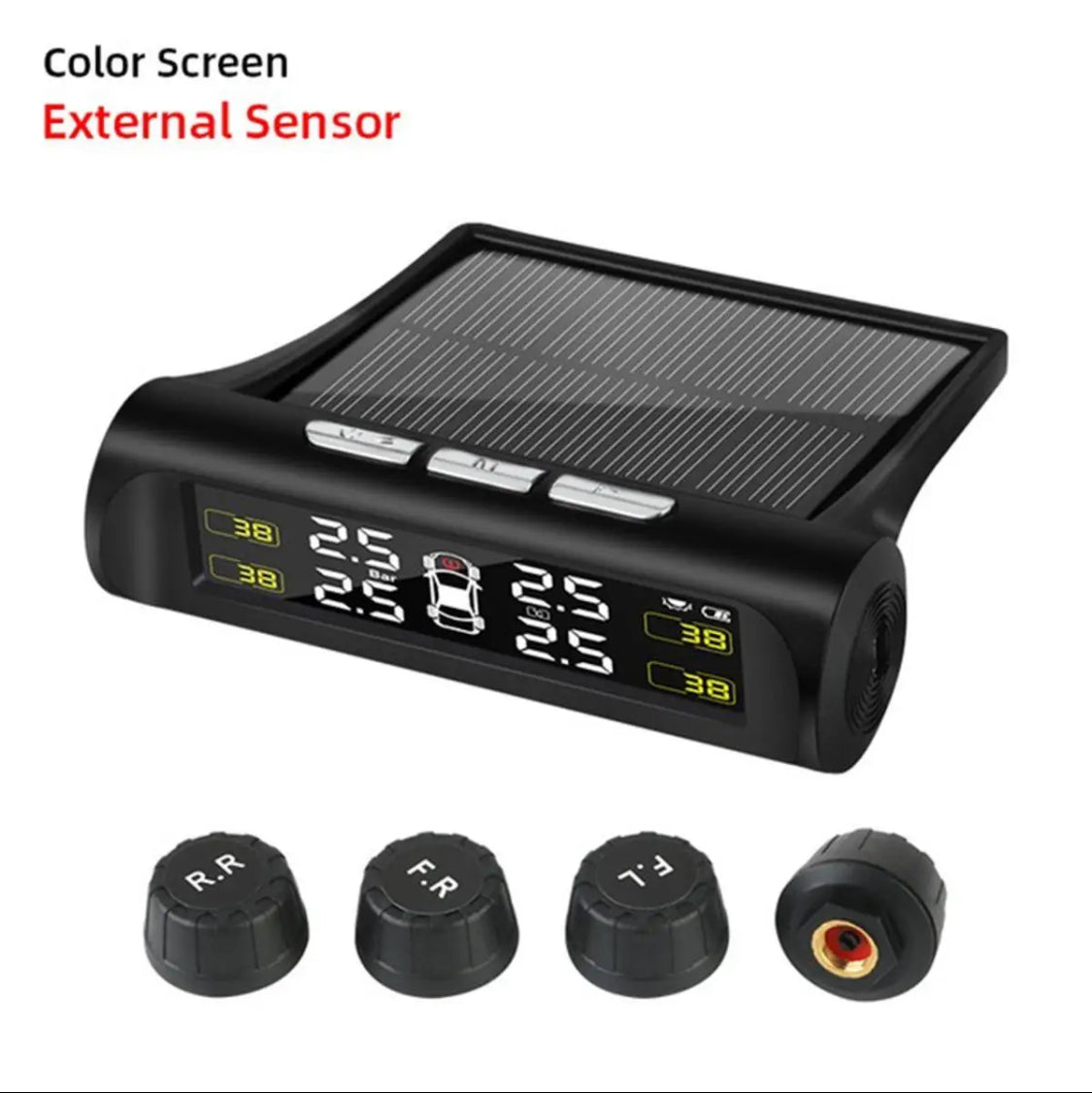 Car Solar Wireless TPMS ( Tyre Pressure Monitor System )
