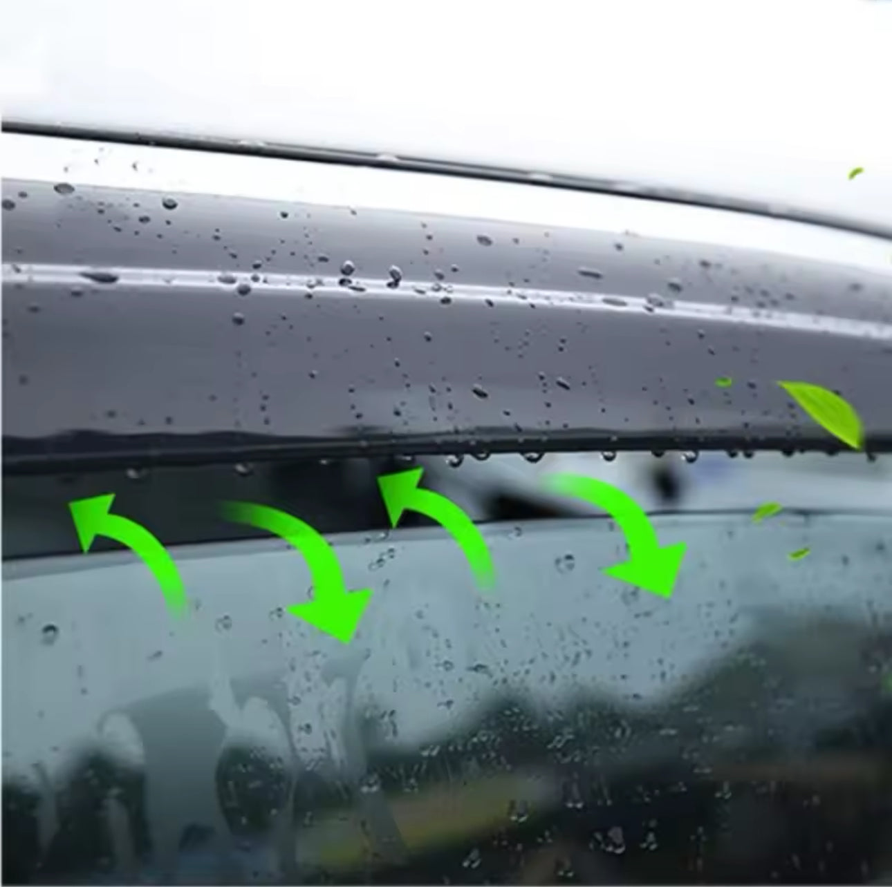 Txr sun/rain visor for toyota corolla 2015