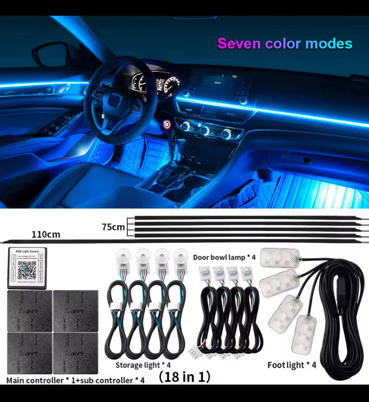 Premium Quality Dynamic Ambient Interior Lights