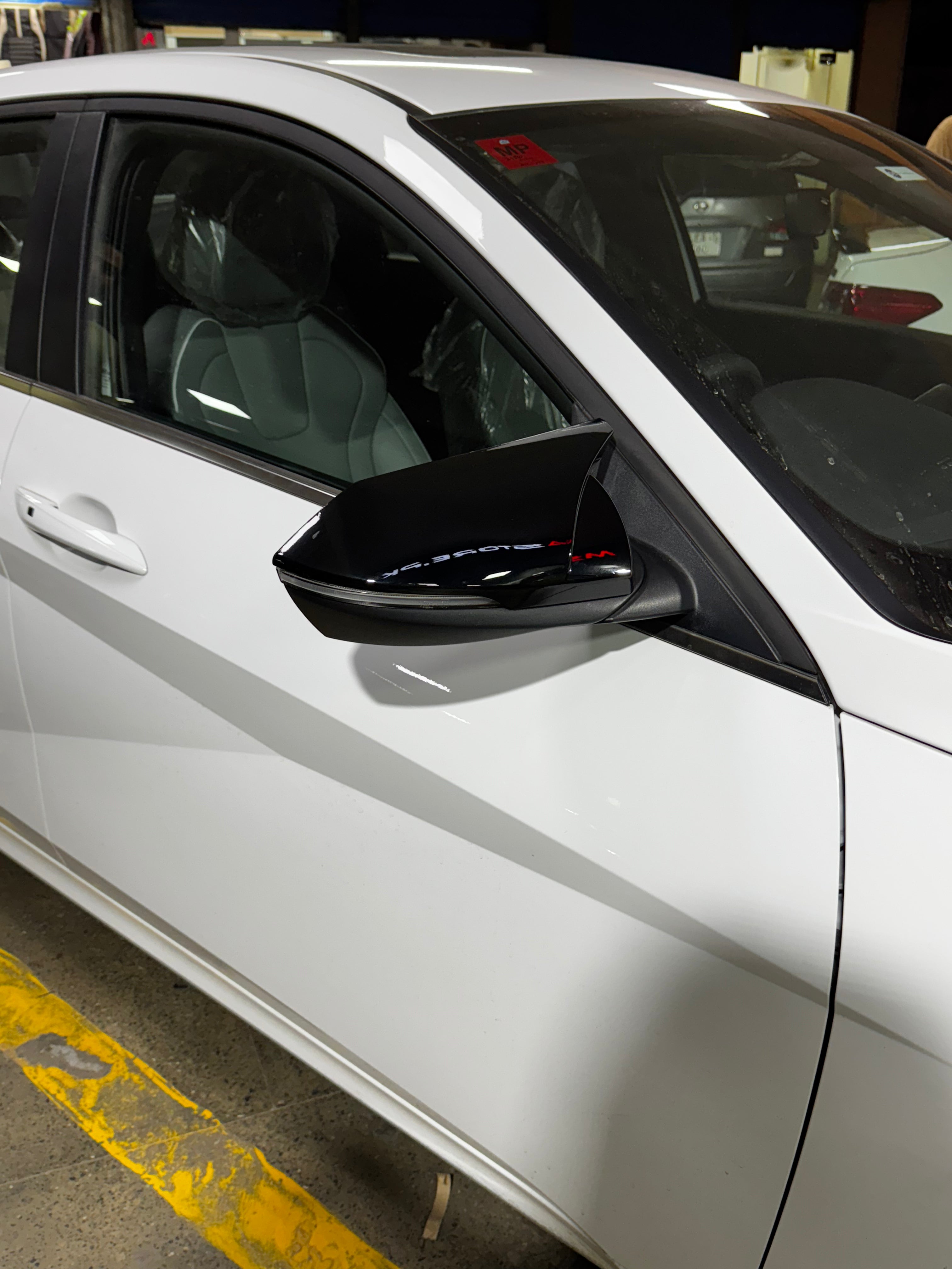 Hyundai Elantra Hybrid 2025 Mirror Cover