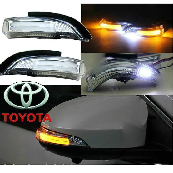 Toyota corolla 2015 side mirror crystal light
