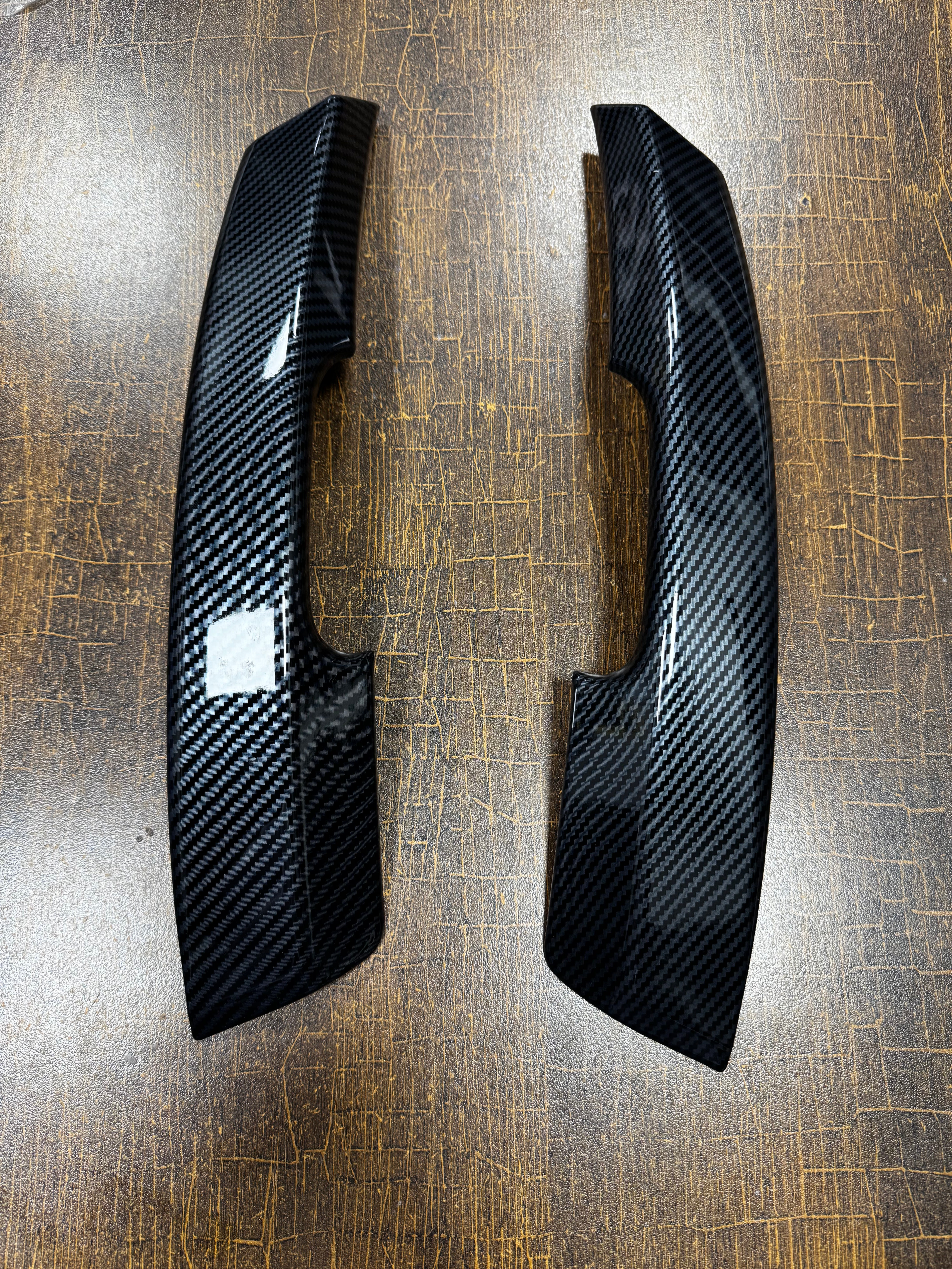 Toyota Corolla 2015 Carbon Fiber front door handels trim