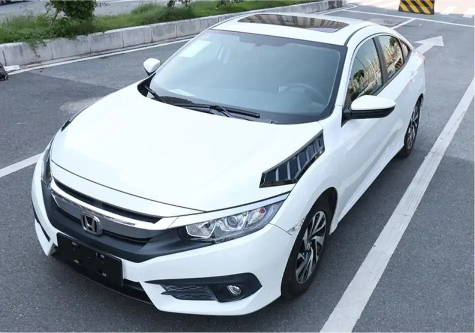 Civic X Bonnet Hood Air Went Decoration False Air Vent