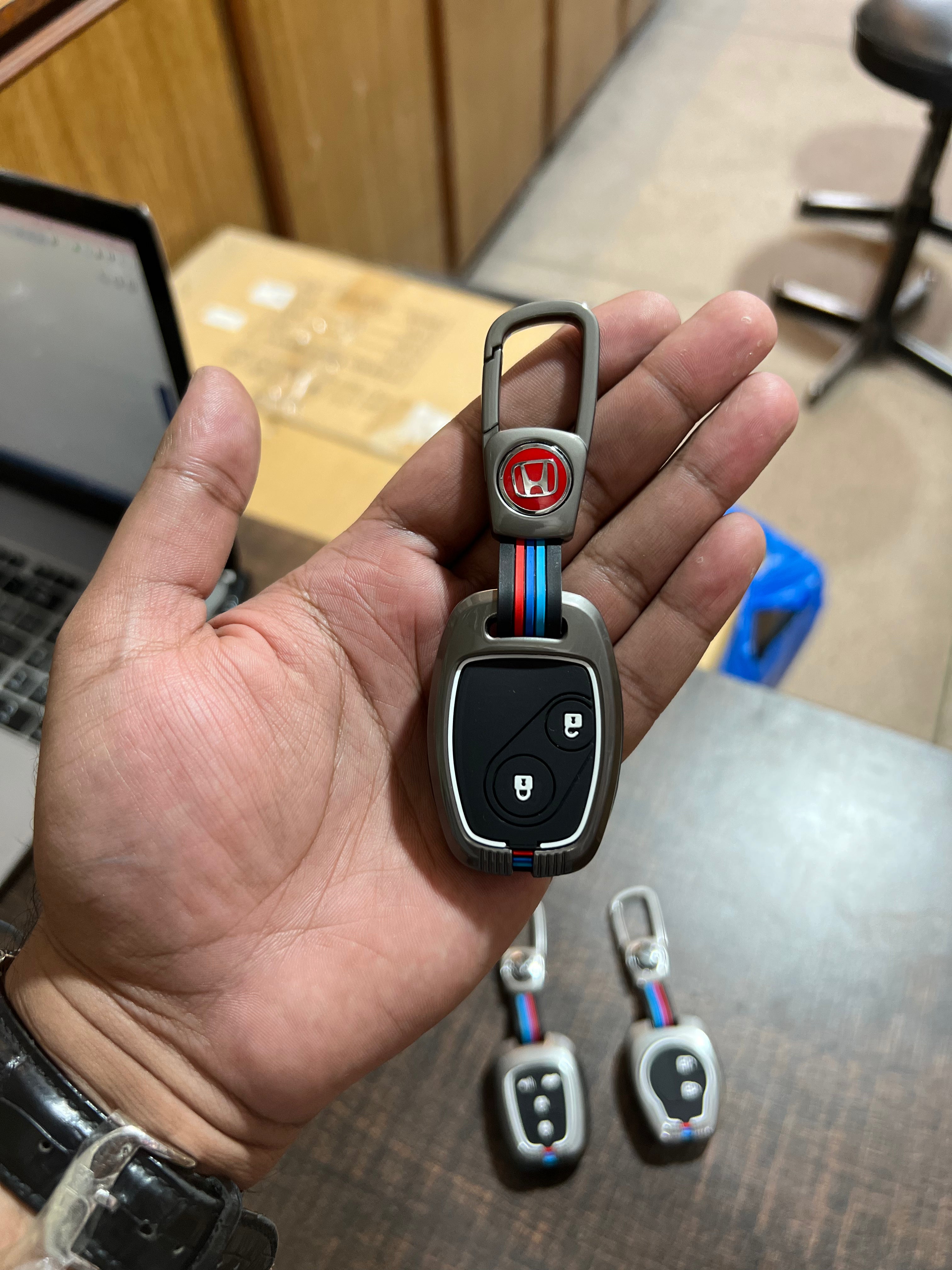 Premium Alloy Car Key Case