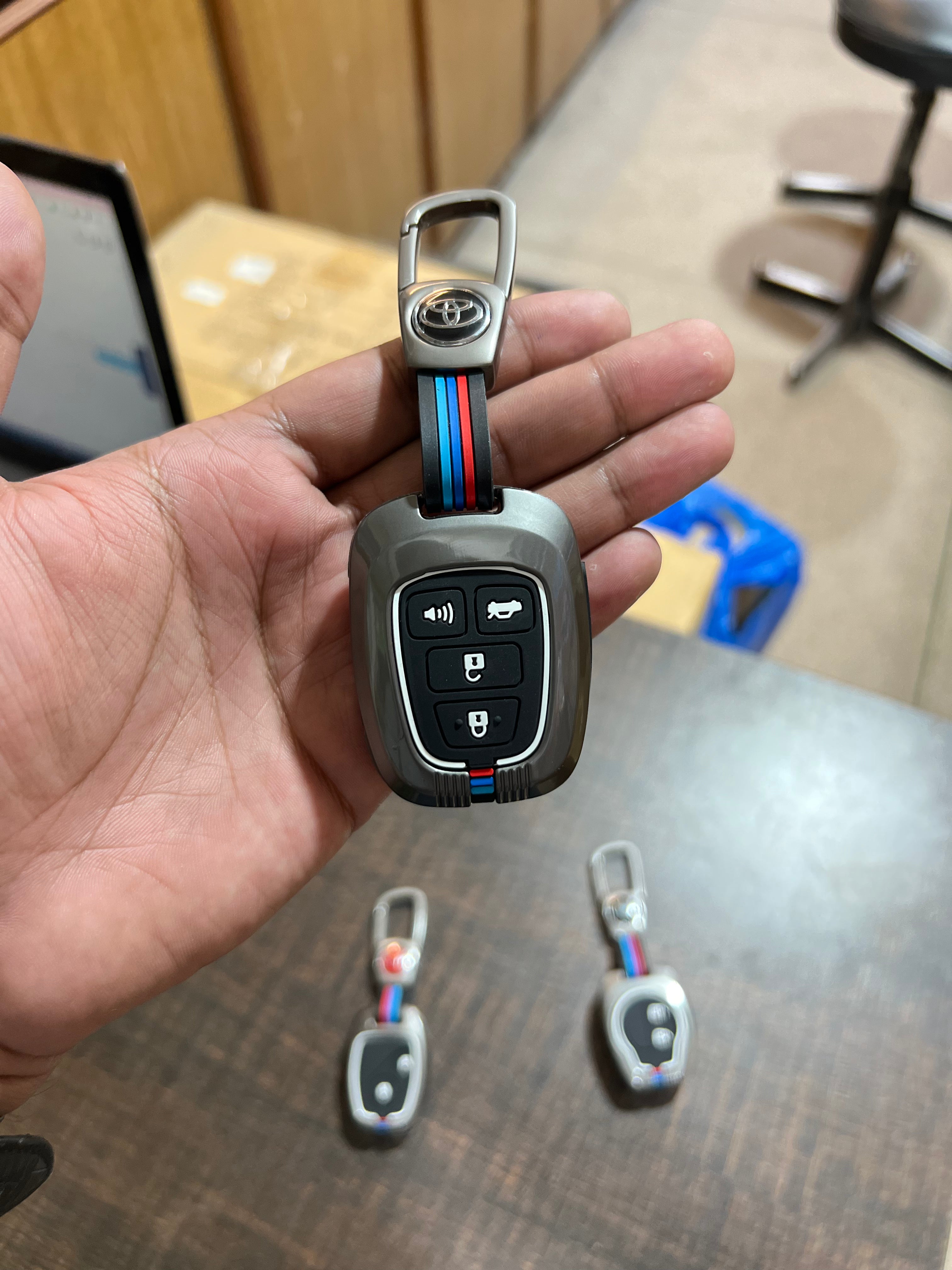 Premium Alloy Car Key Case