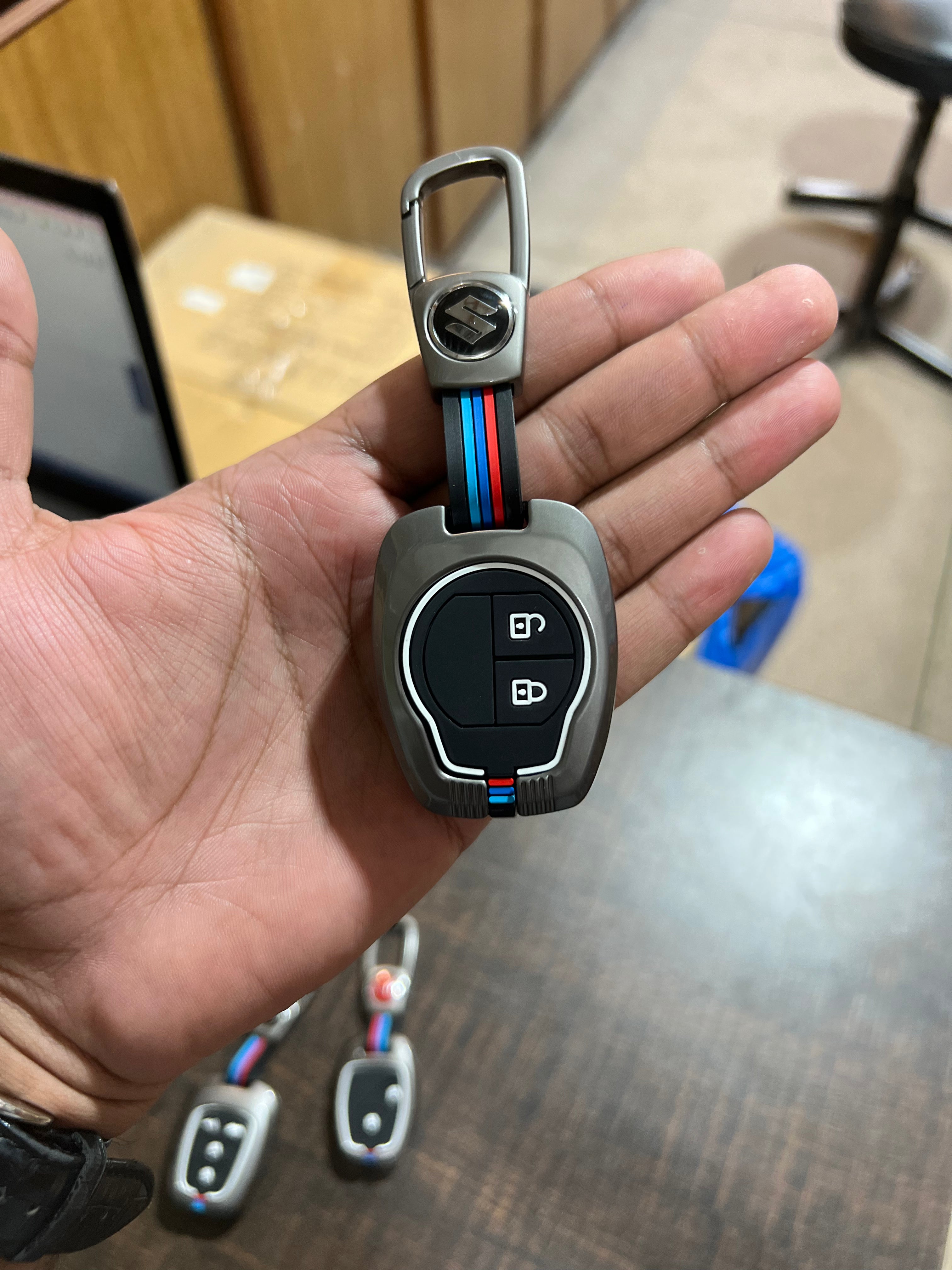 Premium Alloy Car Key Case