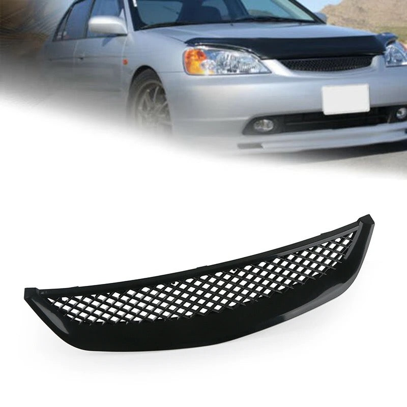 Honda Civic 2001-2003 Abs Plastic Mesh Front Grill