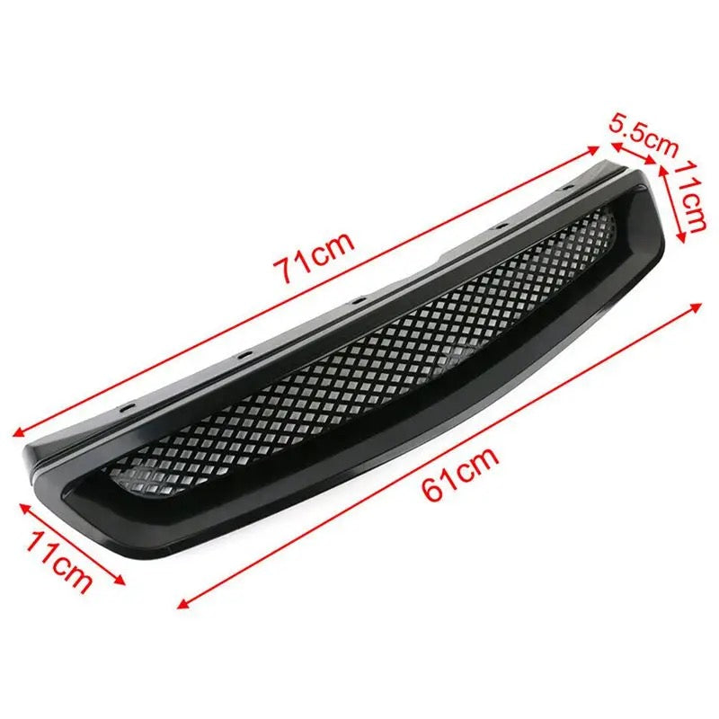 Honda Civic 1999 - 2000 Abs Plastic Mesh Front Grill