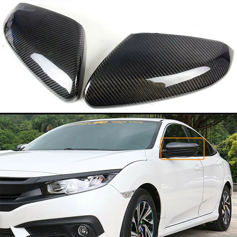 Honda Civic X Batman Style Side Mirror Cover