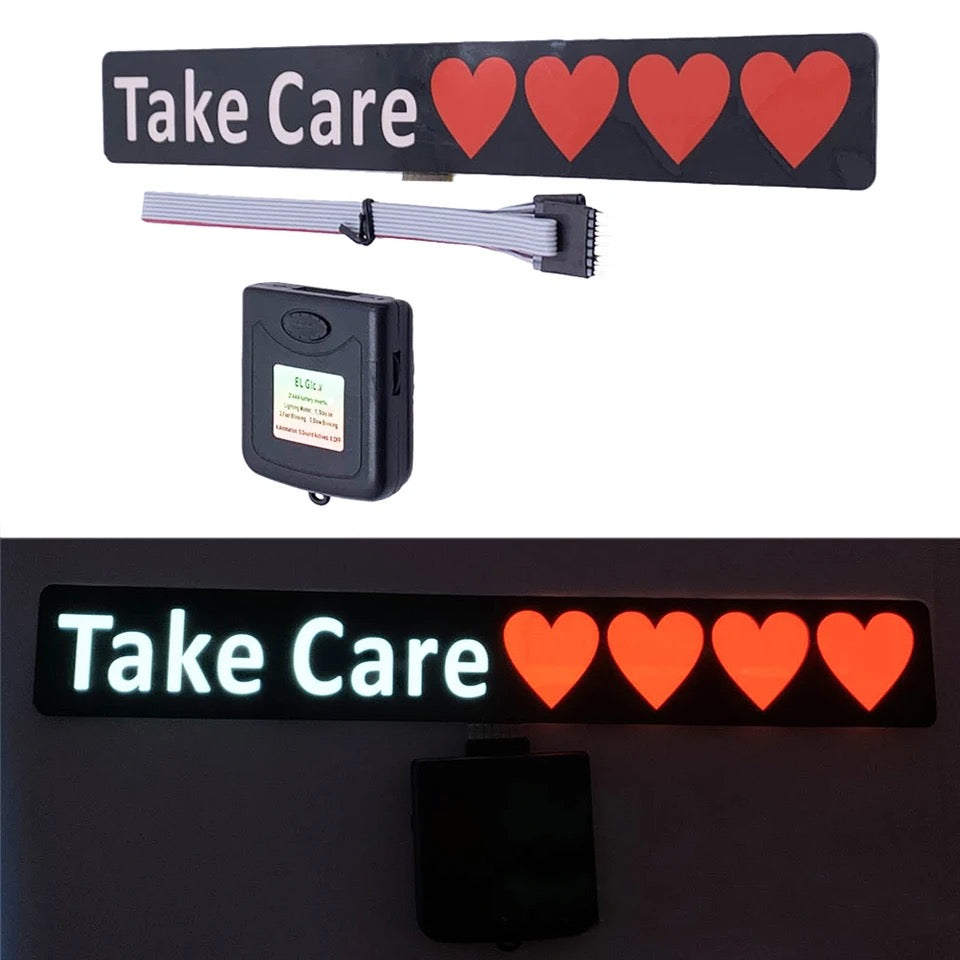 Led Car Window Sticker