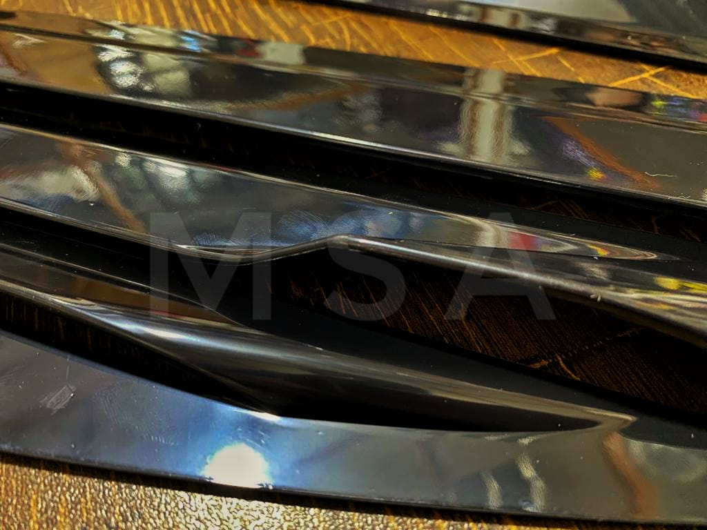 Suzuki Wagon R Side Windows Quater Louver Covers - Black