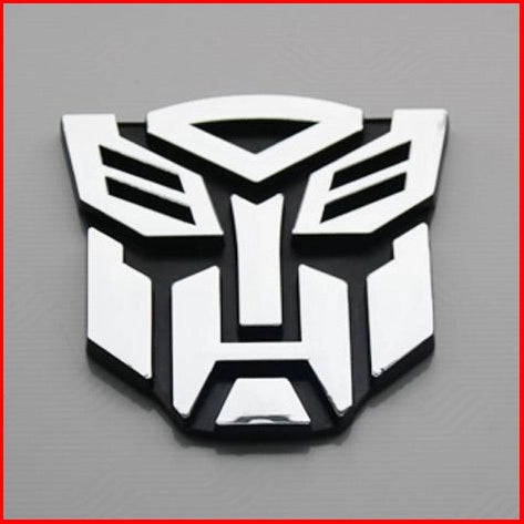 3D Transformer Car Badge Metal Logo – Mehmood Sons Accessories