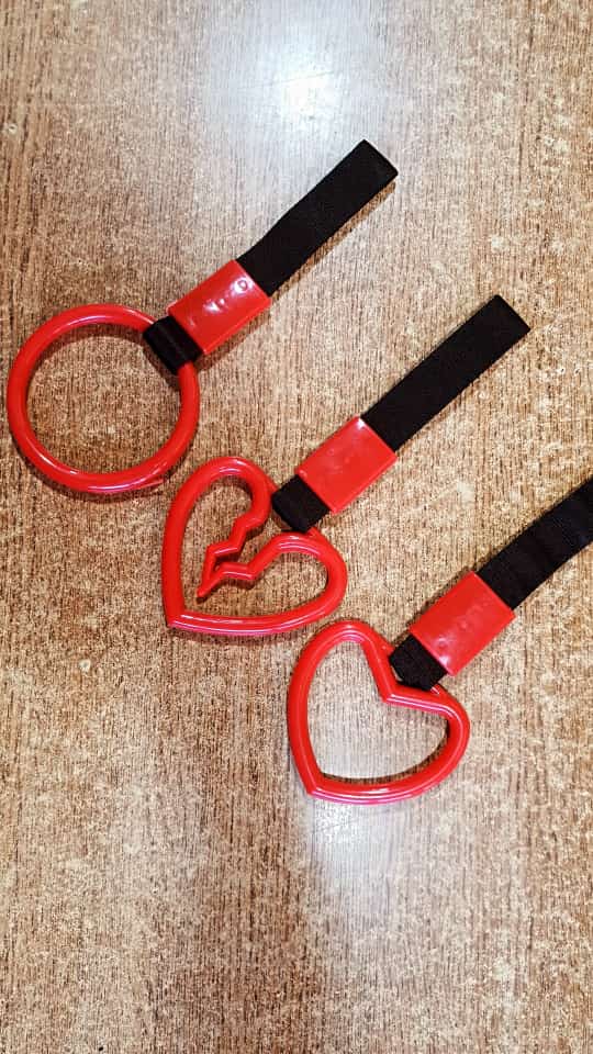 JDM Hanging Heart / Tsurikawa Ring / Broken Heart