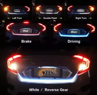 Car Trunk LED Light Flexible Strip Multi Function