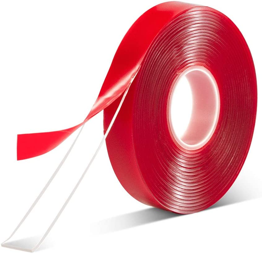 3M Red Double Sided Adhesive Tape - 10mm