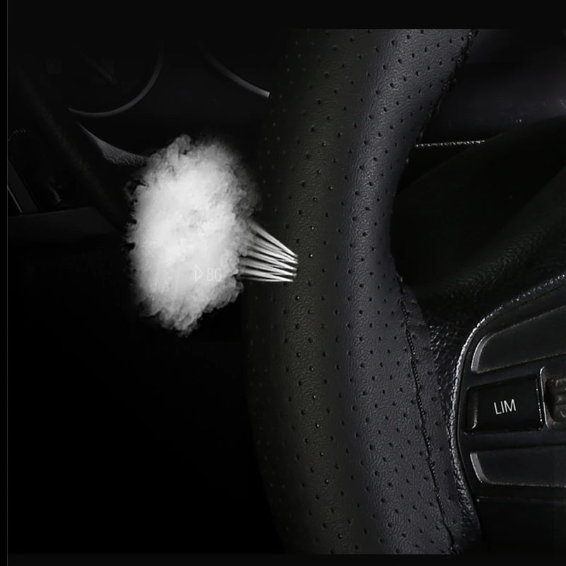 Carbon Fiber Hand Stitched Steering Wheel Cover