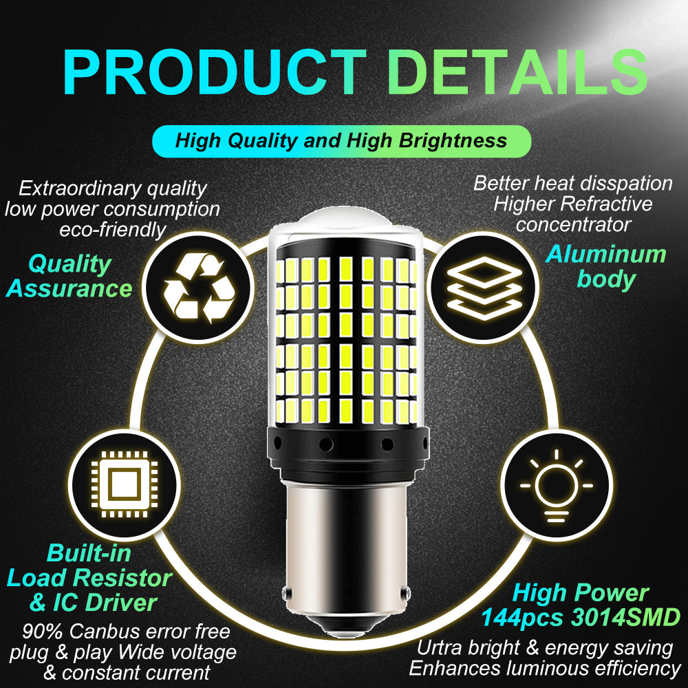 Bright Led Indicator Bulbs - 2Pcs