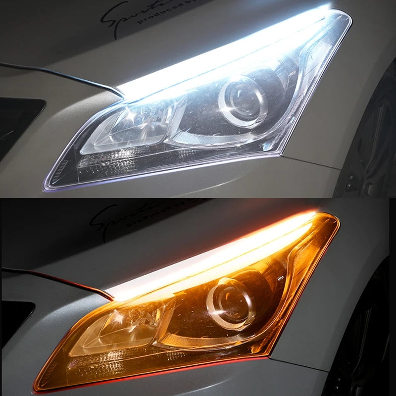 Car Led DRL Turn Signal Light 60cm - 2PCs