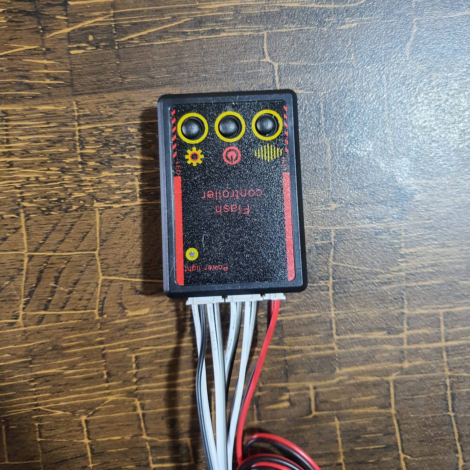 Car Grill White Flashers, Strobe light - 4 PCs