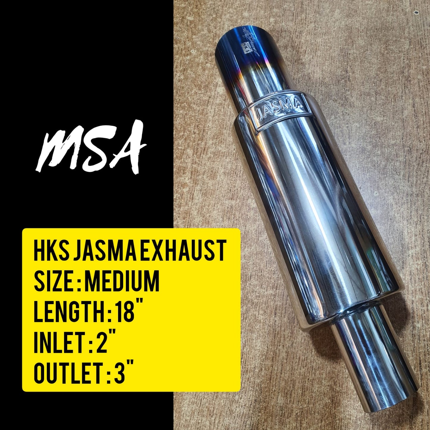 HKS Jasma Exhaust