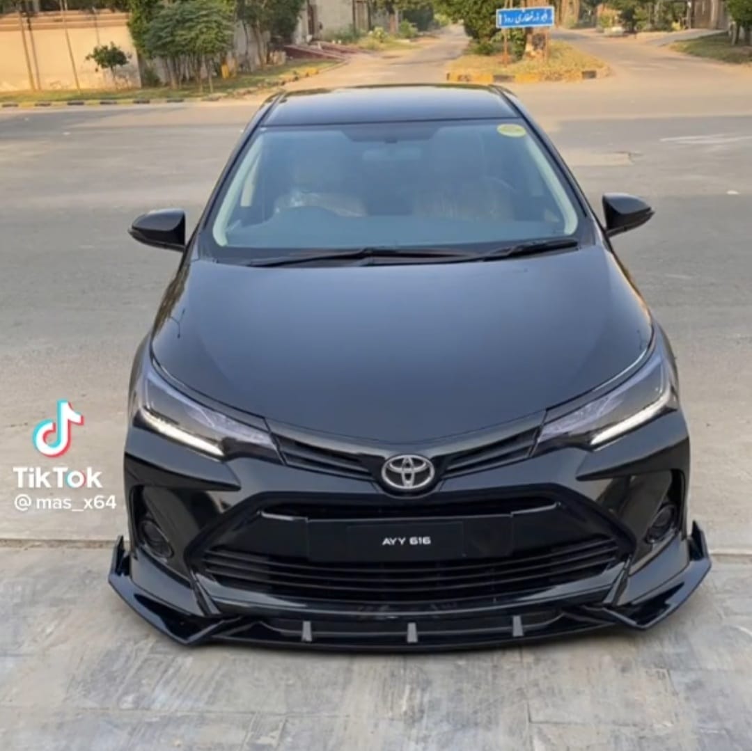 Car Front Bumper Splitter ABS Plastic - Spike Special - 3Pcs