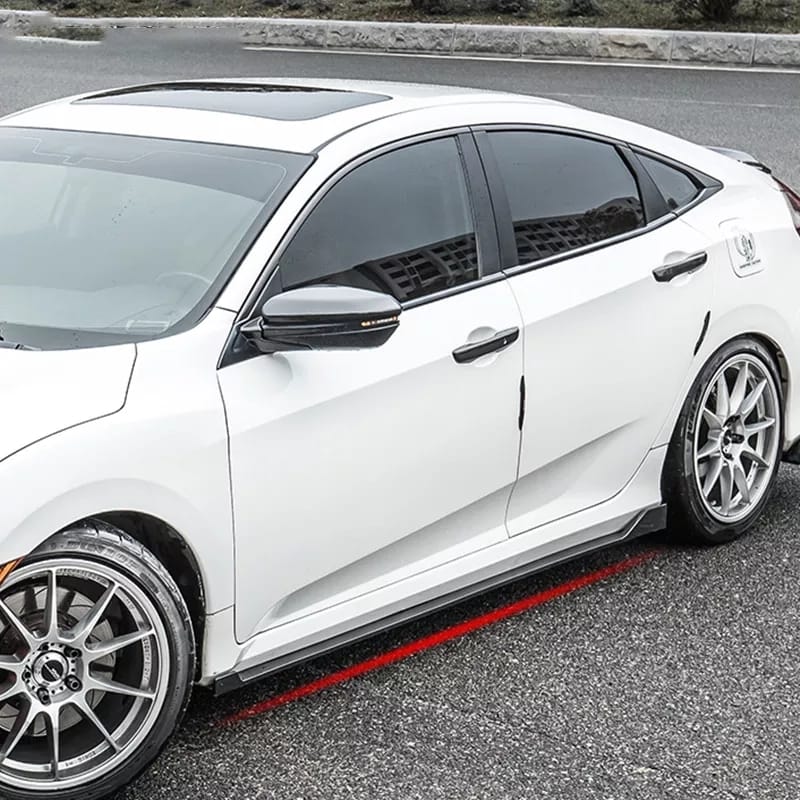 Car Side Splitter ABS Plastic - 2Pcs