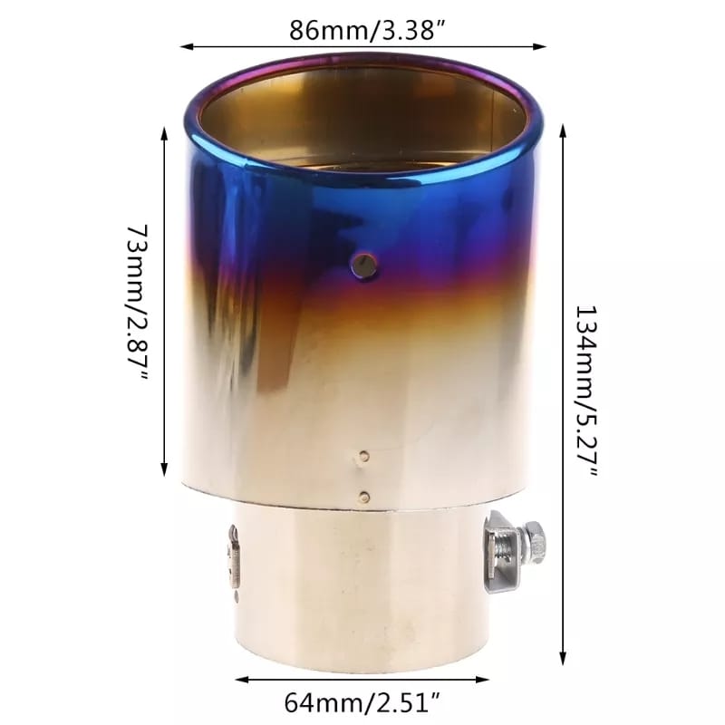 Car Modified Stainless Steel Exhaust Tip