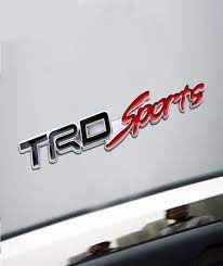 3D Trd Sports Car Badge Metal Logo