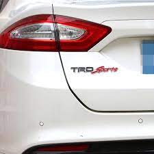3D Trd Sports Car Badge Metal Logo