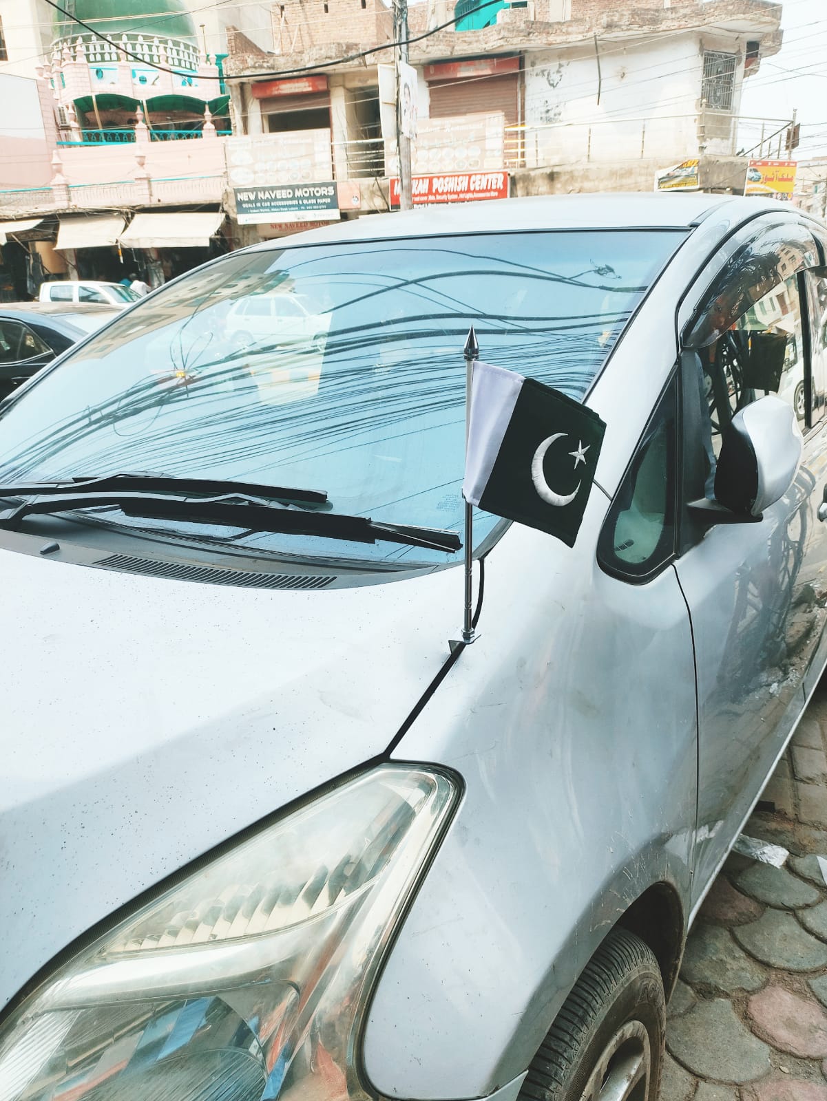 Car Bonnet Flag Rod / Bumper Flag Rod