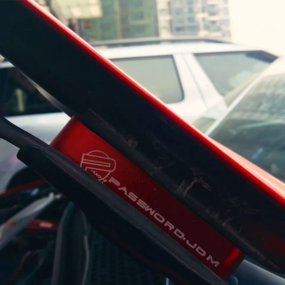 Car Bonnet Hood Spacer Aluminum - 2 PCs