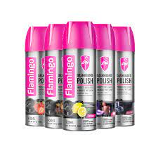 Flamingo 450ml Car Dashboard, Leather and Tyre Spray Polish