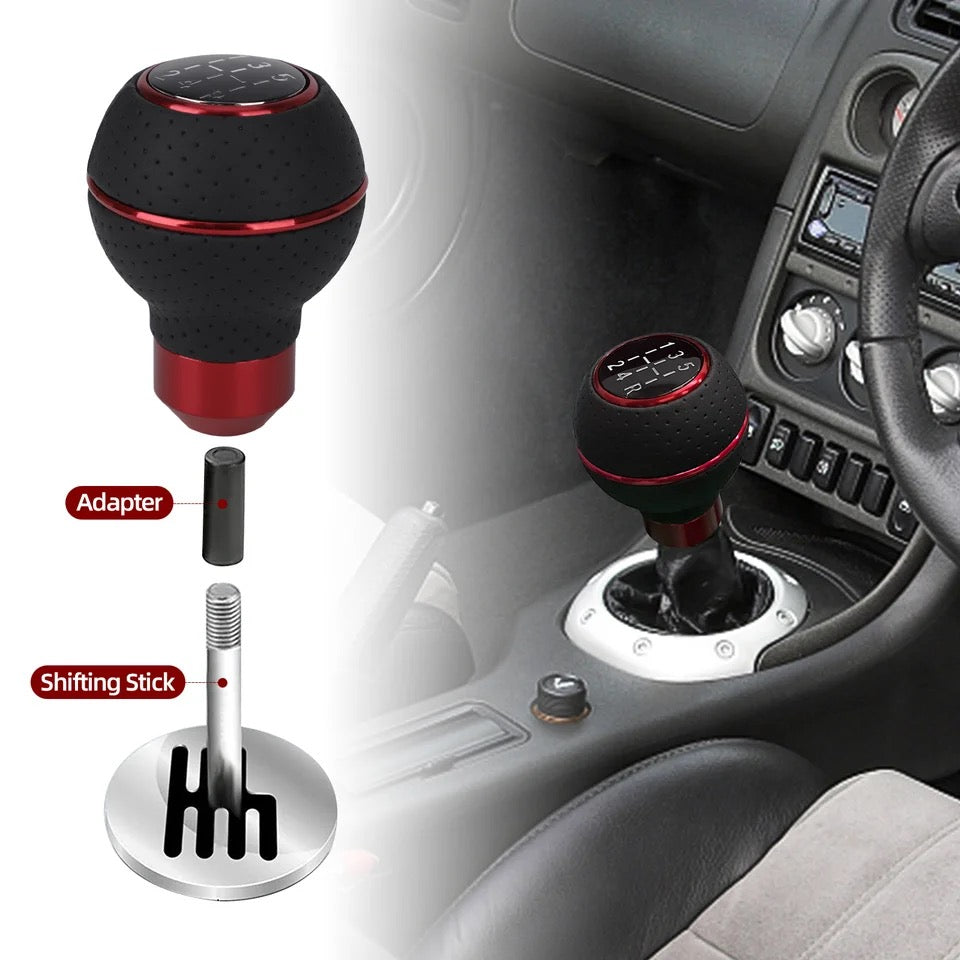 5 Speed Universal Aluminium Car Gear Shift Knob