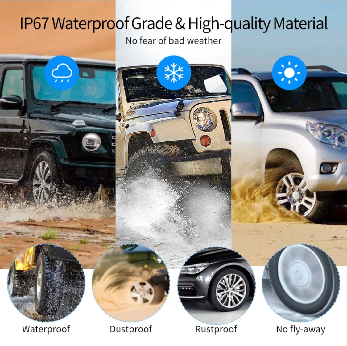 Car Solar Wireless TPMS ( Tyre Pressure Monitor System )