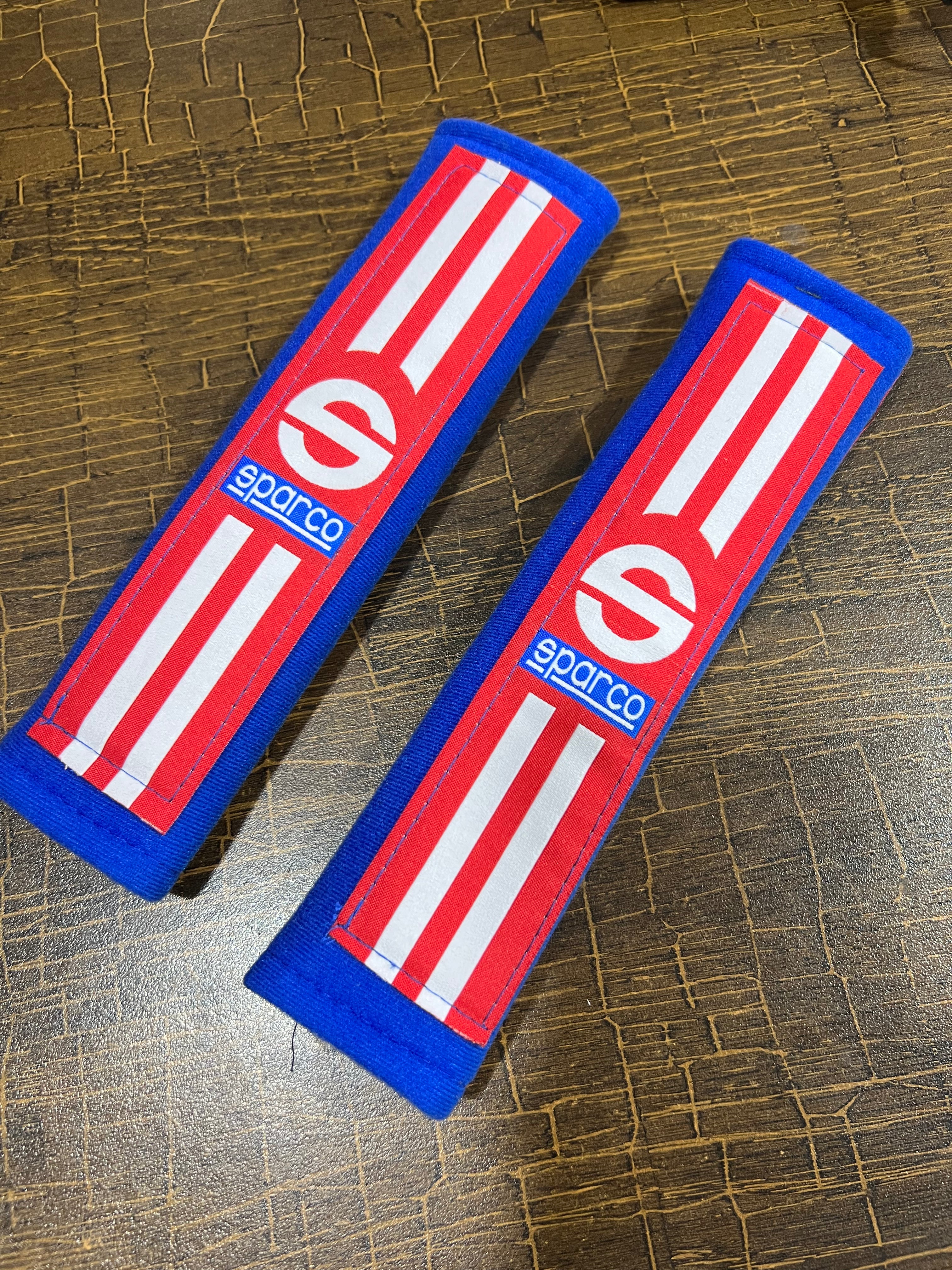 Sparco Seat Belt Covers - 2 Pcs