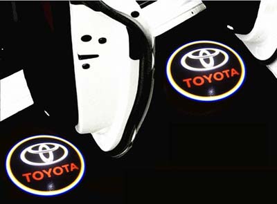 Door Welcome Logo Led Lights - 2Pcs